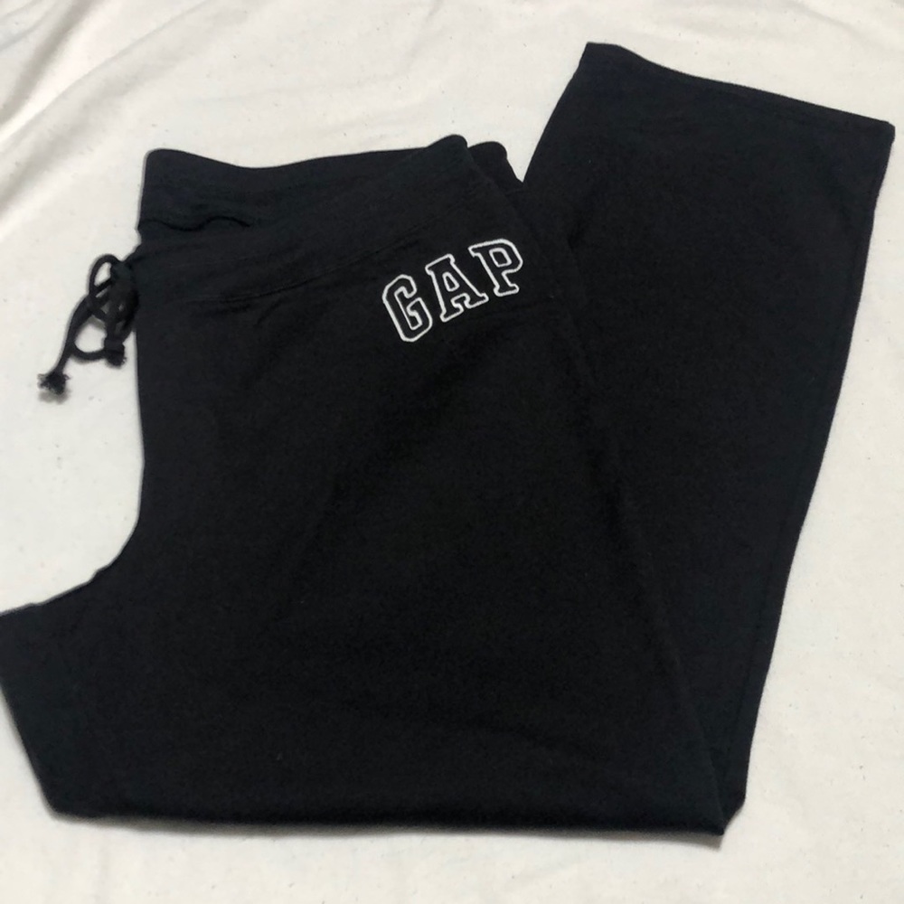 NWT Mens Gap Factory Black Sweatpants